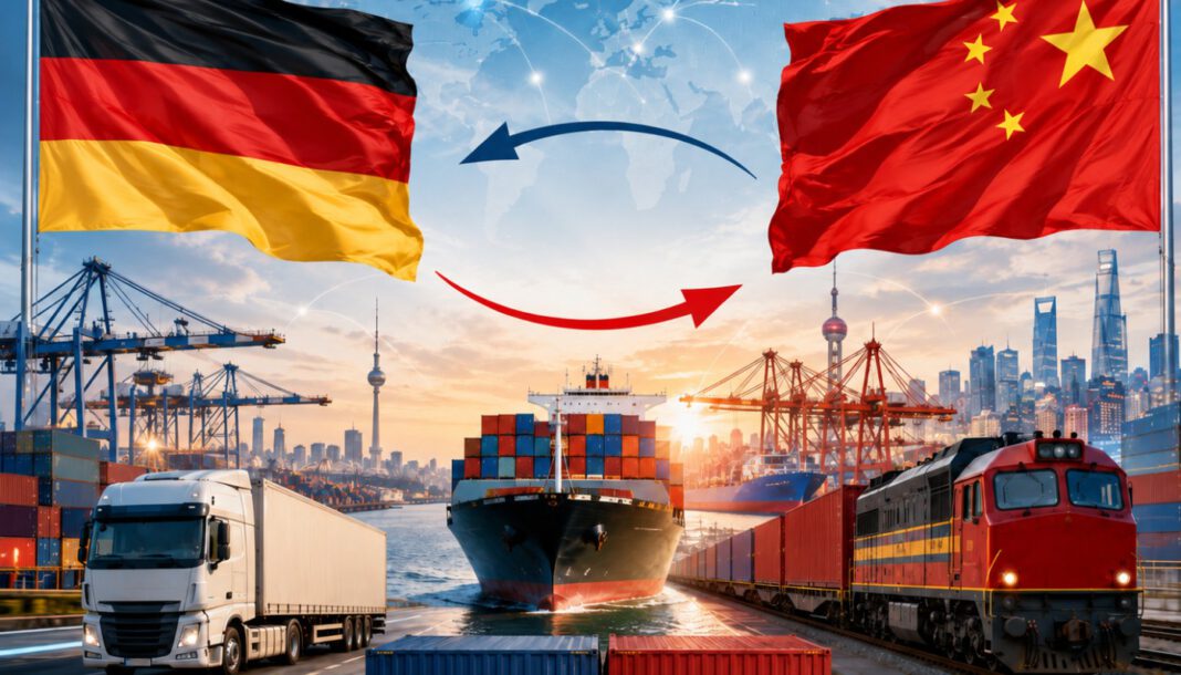 Deutsche Warenexporte legen leicht zu, Importbilanz mit China nimmt deutlich zu