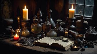 Die 30 meistverwendeten Gegenstände in der schwarzen Magie: Entdecke die geheimen Werkzeuge der Dunkelheit