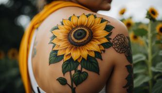 Die Bedeutung eines Sonnenblume Tattoos