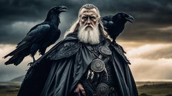 Die Raben Odins: Hugin und Munin in der nordischen Mythologie