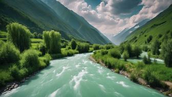 Entdecke den Fluss im Kaukasus: Geheimnisse und Schönheit einer einzigartigen Wasserlandschaft