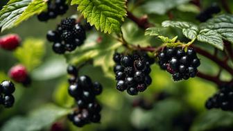 Entdecken Sie den Strauch mit schwarzen Beeren: 10 beeindruckende Arten für Ihren Garten