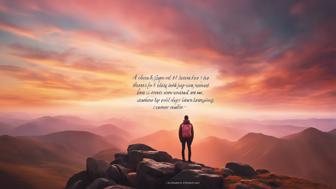 Es ist nicht immer einfach: Sprüche, die dich inspirieren und ermutigen