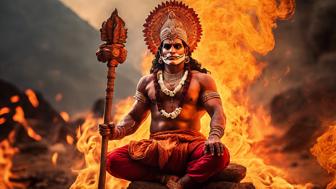 Indischer Feuergott Agni: Symbolik und Bedeutung in der Hindu-Mythologie