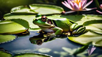 Krafttiere: Die Symbolik und Bedeutung des Krafttiers Frosch