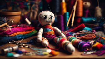 So können Sie eine Voodoo-Puppe basteln und verwenden